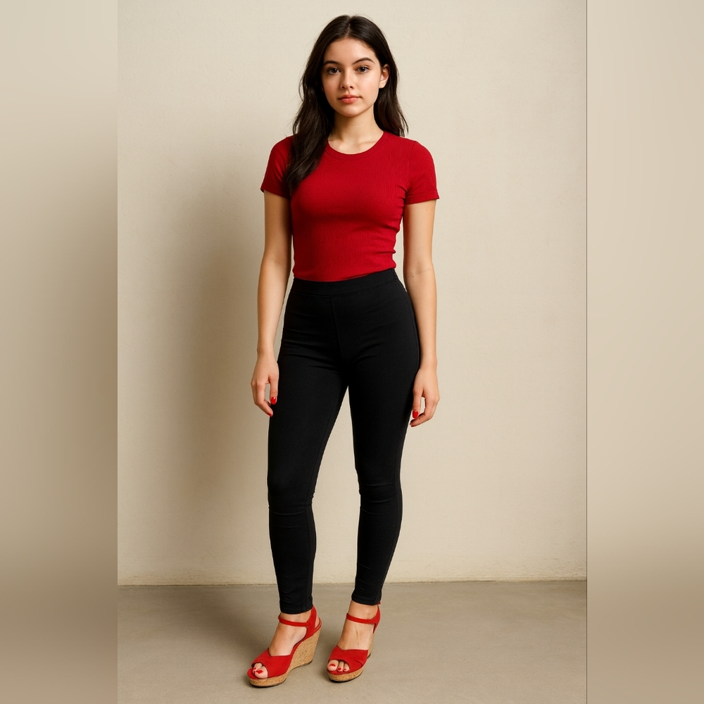 Carlos by Carlos Santana Vibrant Red Wedges